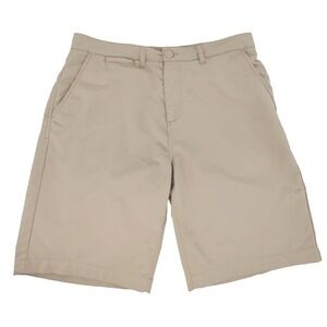Johnnie-O Mens‎ PREP-FORMANCE Shorts Khaki Tan Size 33 Golf Performance